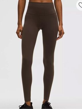 Lululemon Brown Wunder Train Leggings 28”